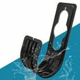 thumbnail image 3 of Bamboohart Wall Mounted Garden Hose Pipe Reel Holder Hanger Storage Hook Watering Rack, 3 of 5