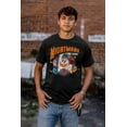 thumbnail image 4 of PACMAN Spooky Nightmare on Pac Street Men's Graphic T Shirt Tees Brisco Brands S, 4 of 6