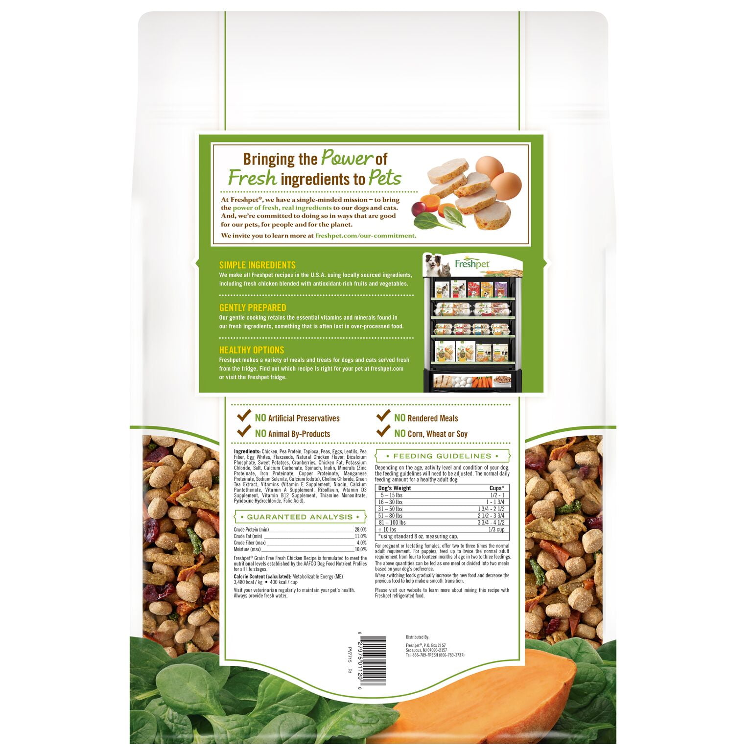 freshpet fat content