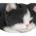 thumbnail image 4 of Hi- Line Gift 87699-B Kitten Sleeping Black & White Cat Statue, 4 of 7