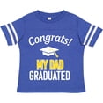 thumbnail image 3 of Inktastic Congrats My Dad Graduated with cap Boys or Girls Toddler T-Shirt, 3 of 5