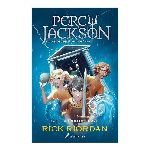 El Ladrón del Rayo Percy Jackson y Los Dioses del Olimpo Vol. 1 Salamandra Rick Riordan