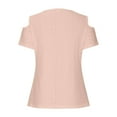 Clearance & Promo, 2025 Women's Fashion Casual Solid Color Shoulder