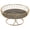 Black, variant on wutoase Metal Wire Fruit Basket, Round Mesh Fruit Bowl with Marble Texture Tray, Modern Decorative Bread Snacks Serving Bowl for Kitchen Table