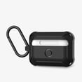 thumbnail image 2 of Compatible con AirPods 3 Funda para Hombres con Cerradura, Negro Military Armor Series Funda AirPod 3 de Cuerpo Completo con Llavero Cool Air Pod 3 Funda Protectora a Prueba de Golpes para AirPods 3 Rojo Verde, 2 of 5