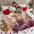 thumbnail image 7 of JoyMoreHome 2Pcs Valentine Day Throw Blanket, Soft Plush Decorative Blanket, Warm 27.6x39.4 Inch Warm Throw Blanket for Office, Livingroom, Sofa, Bedroom, 7 of 7
