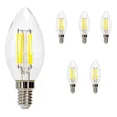 thumbnail image 1 of Lampara Foco Vintage Led Ahorrador C35 E14 8w 6pcs Blanco, 1 of 6
