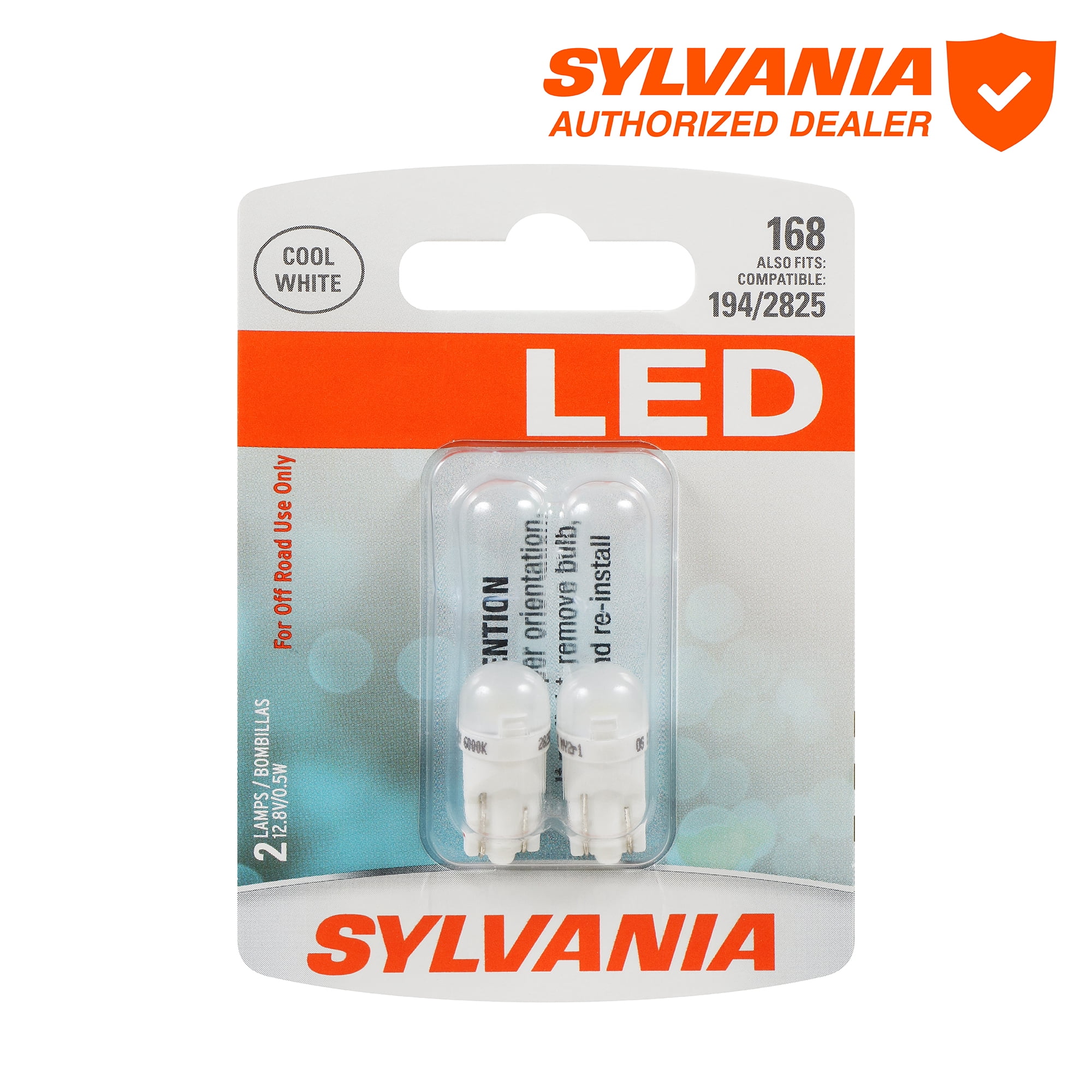 Sylvania 168 Long Life Mini Bulb, 2 Pack, Compatible with Sylvania 168 Long Life Mini Bulb, 2 Pack, Compatible with