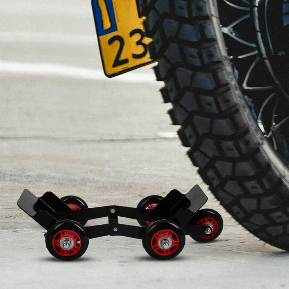 FRCOLOR Car Mover Car Tires Dolly Car Wheel Dolly Vehicle Skates Car Tires Skates Swivel Caster Wheels Tire Castor Heavy Duty Emergency Flat Tires Booster