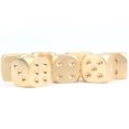 thumbnail image 4 of 6PCS Game Dice Creative Round Corner Brass Fashion Metal Dice Table Game Dice, 4 of 6