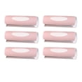 thumbnail image 2 of Pinzas para sábanas Macarena 6 piezas Antideslizantes rosa blanco, 2 of 7