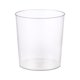 thumbnail image 2 of Bote De Basura Transparente, Cesto De Basura Pequeño, Cubo De Basura De Plástico Redondo Para Cocina, Baño, Dormitorio, Oficina, Transparente, 2 of 7