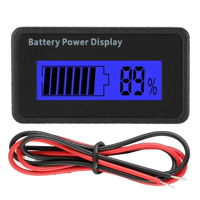 Battery Tester, Battery Capacity Indicator, 12-48V For Home