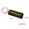 thumbnail image 3 of Cyberpunk Grimace Keychain Pendant Exquisite Letter Card Pendant Metal Keychain, 3 of 7