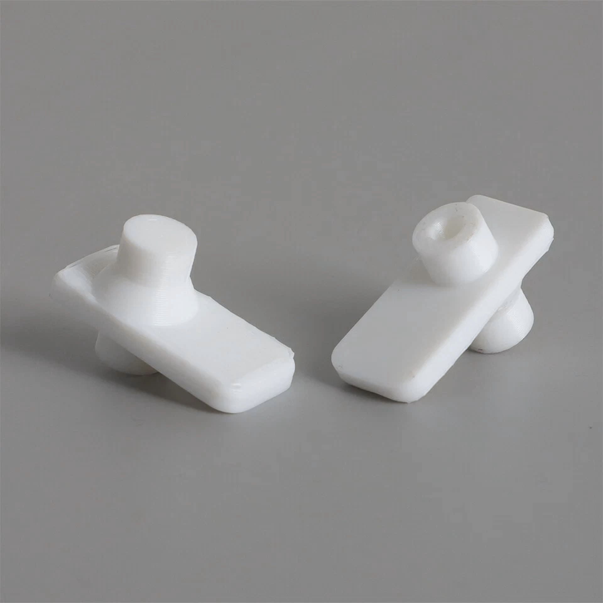 PRIME- 2Pcs For Lg Refrigerator Vegetable Tray Crisper Drawer Wheel Mount Mcr620965 L+R