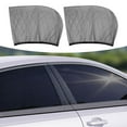 thumbnail image 4 of 2x prueba de bloque de cortina mal sor aismiento térmico ventana del coche Camping Universal adaptaciónción a para ventana dentera CUTICAT Parasol de coche, 4 of 8