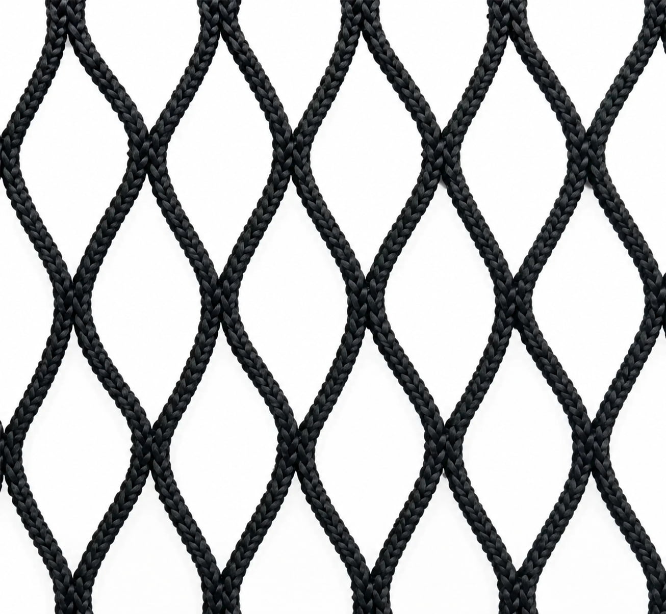 Heavy Duty Elastic Cargo Net 4'x4' (Stretches to 7'x7') , Double Layer Truck Bed Mesh Organizer for Pickup, SUV, ATV , Secures Luggage, Tools, Camping Gear , Weatherproof Bungee Tie Down Net