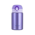 thumbnail image 2 of SPRING PARK 300ML Wide Mouth Lid Water Bottle Stainless Steel Reusable Mini Vacuum Insulated with Leak Proof Flex Cap, 2 of 7