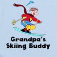 thumbnail image 2 of CafePress - Grandpas Skiing Buddy Body Suit - Long Sleeve Cotton Baby Bodysuit, 2 of 4