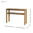 thumbnail image 2 of Tiburon Console with Shelf , Amber, 2 of 2