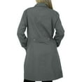 thumbnail image 3 of Panda Uniform by HeedFit 36" Notch Collar Women’s Lab Coat – 12XL Grey, 3 of 7