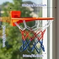 thumbnail image 2 of Soporte de pared silencioso para aro de baloncesto para interiores con bola de tamaño 7, 2 of 9