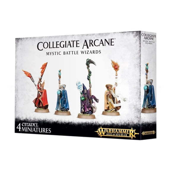 Warhammer: Age of Sigmar Collegiate Arcane Mystic Battle Wizards