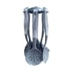 thumbnail image 1 of Westinghouse Set de 6 Utensilios de Nylon para Cocina + Base Giratoria Gris WCKT008007AGY gris, 1 of 3