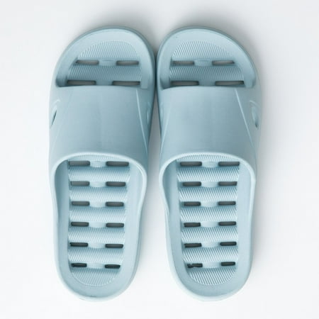 Bathroom Slippers Unisex Non-slip Quick Drying Open Toe Sandals Shower  Slides 