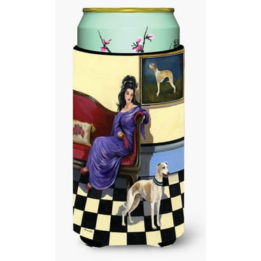 Carolines Treasures Whippet Elegance and Grace Tall Boy Hugger Tall Boy multicolor