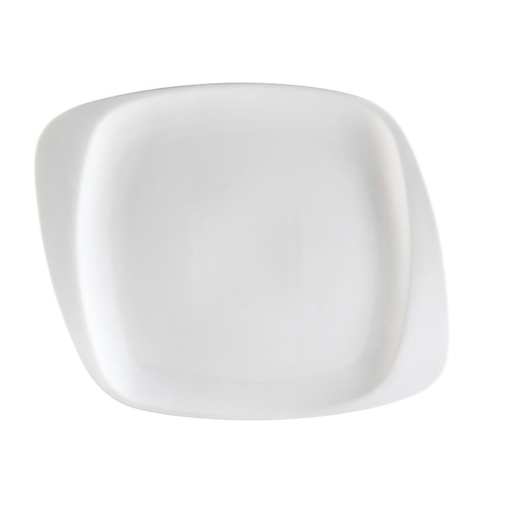 2 295mm/ 11 3/4" Pack Quantity Lumina Square Plates in White Capacity 