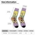 thumbnail image 5 of The Loud House Adult Socks Casual Tube Socks Durable Comfort Calf Socks Soft Elastic Crew Socks White, 5 of 8