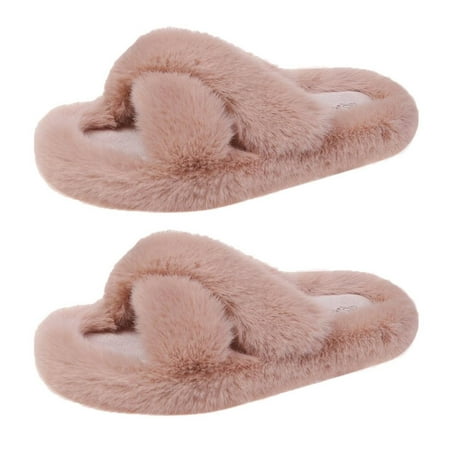 

Home Female Soft Thick Bottom Hair Cross Cotton Slippers Imitation Rabbit Hairy Slippers Cotton Slippers Sub PINK 38