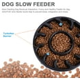 thumbnail image 4 of Dog Bowl, Slow Feeder for Dog, Funny Slow Eating Bowls Stop Bloat Bowl Large, Black, 4 of 4