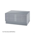 thumbnail image 2 of Flat File Closed Base for 4994, Steel-Finish:Gray, 2 of 2