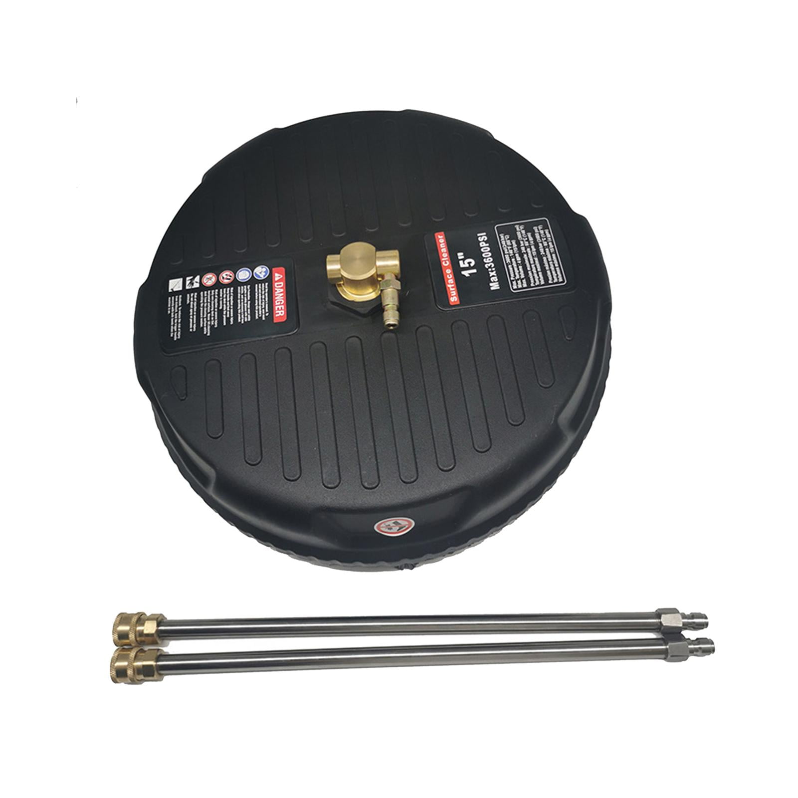 Rotary Surface Cleaner Driveway Power Washer 1/4" Quick Connect