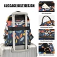 thumbnail image 3 of FORMRS Mini Backpack Purse for Women Travel Daypack Casual Shoulder Bag, Art Flowers, 3 of 7