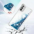 thumbnail image 3 of Slim Fit Phone Case for Motorola Moto G 5G 2022,Glitter Liquid Quicksand Effect Silicone Soft TPU Case with Camera Lens and Screen Protection for Moto G 5G 2022,LSWT Blue, 3 of 12