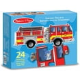 thumbnail image 2 of Casse-tête Jumbo Camion de pompier 24 pièces - Melissa & Doug, 2 of 2