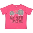 thumbnail image 3 of Inktastic My Aunt Loves Me Boys or Girls Toddler T-Shirt, 3 of 5