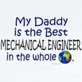 thumbnail image 2 of CafePress - Best Mechanical Engineer (Daddy) Infant Bodysuit - Baby Light Bodysuit, Size Newborn - 24 Months, 2 of 4