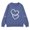 Navy, variant on AUDeals Girls Cotton Love Heart Sweatshirt - Round Neck Long Sleeve Loose Fit Pullover Top for Kids Spring Fall Casual Wear