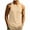 Khaki, variant on Mesh Breathable Crew Neck Athletic Tank Top for Men, Lightweight Quick Dry Fabric Running Workout Base Layer Shirt