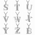 thumbnail image 4 of Jinyi 3pcs Letter I + Letter O + Letter Y, Letter Necklacesilver-plated Accessories Letter Necklace Letter Jewelry J, 4 of 4