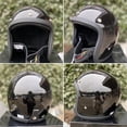 thumbnail image 3 of Japan Technology Genuine 500tx Motorcycle Open Face Helmet Chopper Retro Motorbike Cooter Riding Capacete Para Moto, 3 of 5