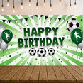 thumbnail image 3 of Decorative Design Banner Balloon Decoration Soccer Theme Gift Boxes Celebration Banner for Birthday Party Kids Event Indoor Decoration, 3 of 9