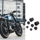 thumbnail image 3 of sweethay Cubierta de orificio de marco negra fácil de instalar para una protección eficiente del marco Tapas Alto rendimiento Durable Fácil Accesorios para motos, 3 of 6