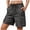 #8Dark Gray, variant on Bermuda Cargo Shorts for Women Drawstring Waist Multi Pockets Elastic Waist Casual Hiking Summer Shorts