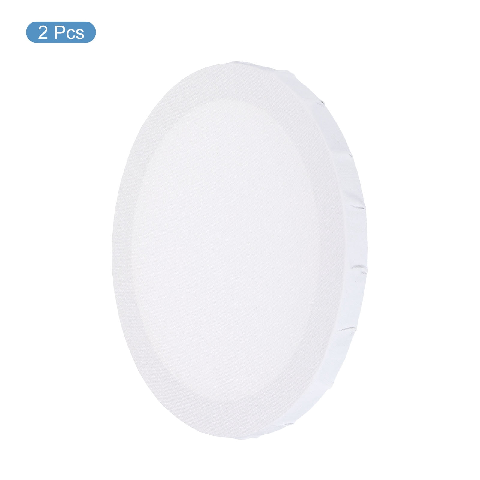 Unique Bargains Painting Canvas Panels Blank Art Board White 8"x8"