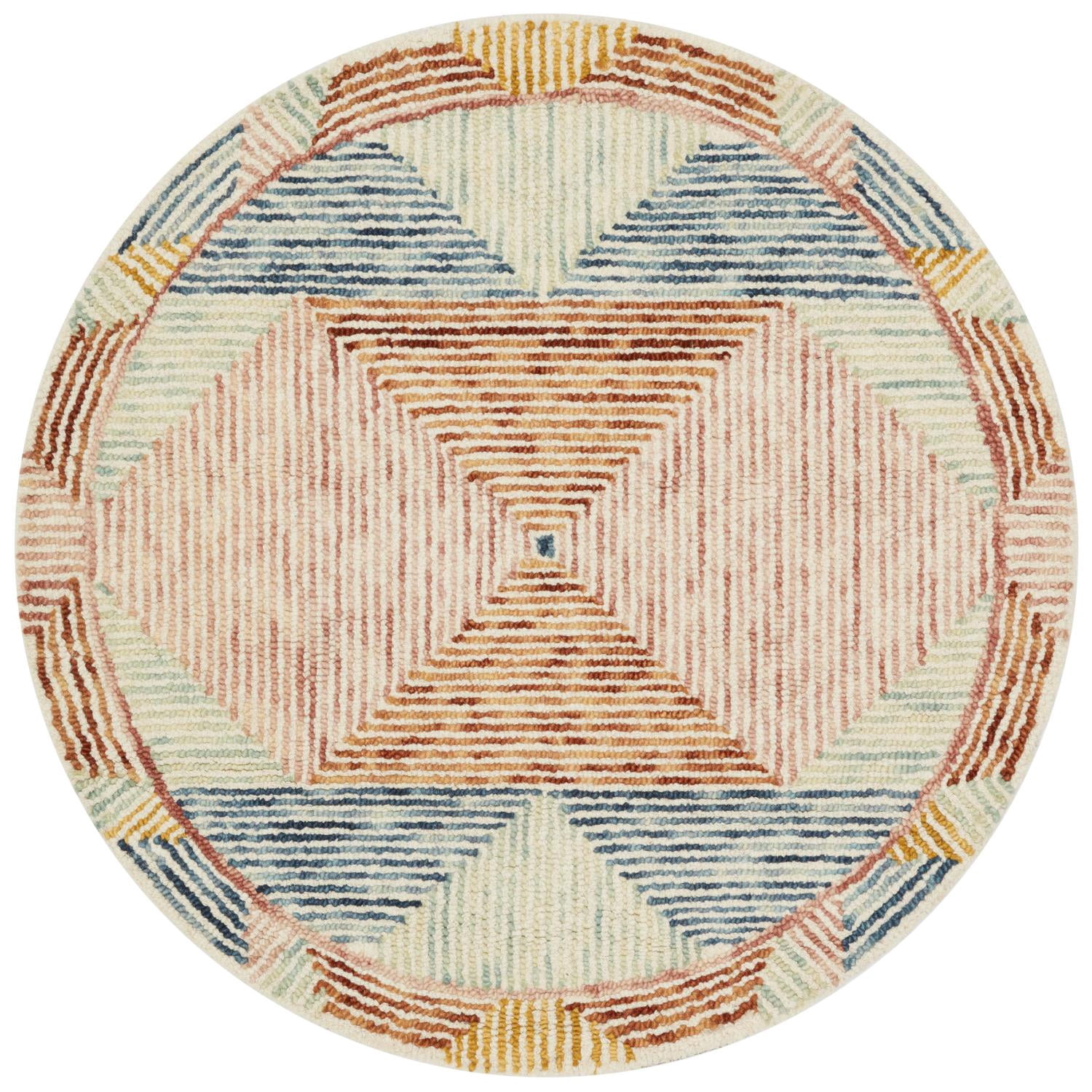 Loloi Spectrum Geometric Ivory / Multi Area Rug